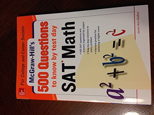 500 SAT Math Questions to Know by Test Day