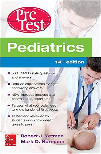 Pediatrics PreTest Self-Assessment And Review