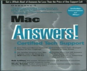 Mac Answers! Certified Tech Support 