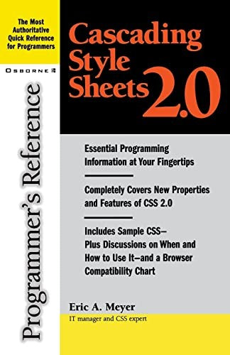 Cascading Style Sheets 2.0 Programmer's Reference