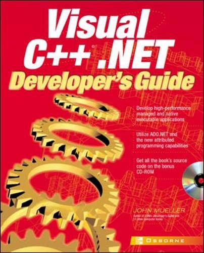 Visual C++(r).NET Developer's Guide