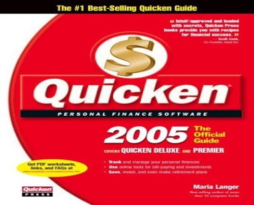 Quicken 2005 the Official Guide