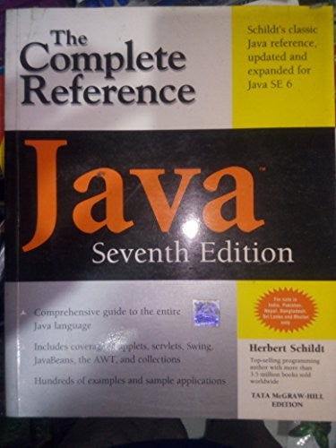 Java The Complete Reference, Seventh Edition