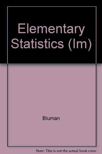 Elementary Statistics (Im)