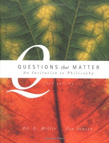 Questions That Matter