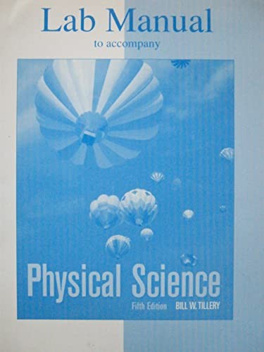 Lab Manual to Accompany Physical Science