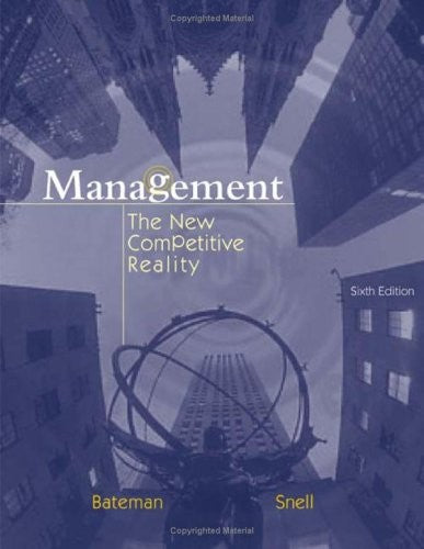 Management New Competitive Landscape