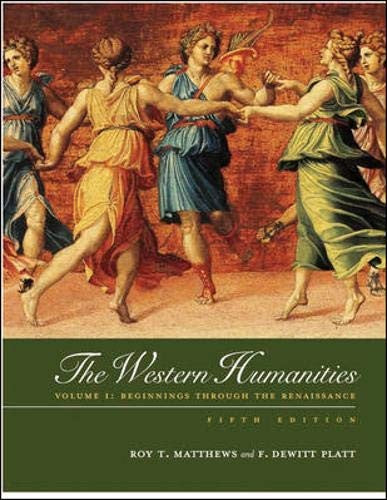 The Western Humanities