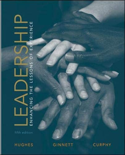 Leadership: Enhancing the Lessons of Experience