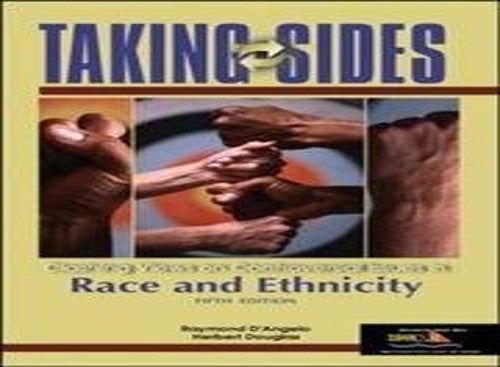 Clashing Views on Controversial Issues in Race and Ethnicity