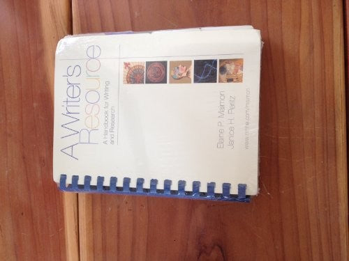 A Writer's Resource