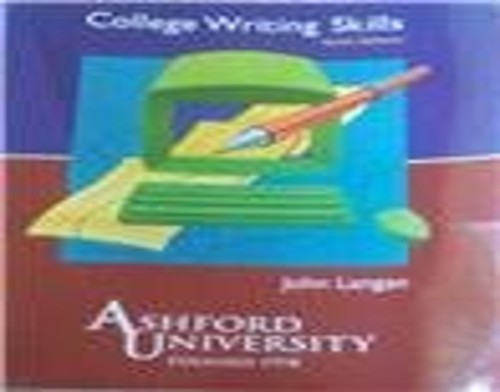 College Writing Skills