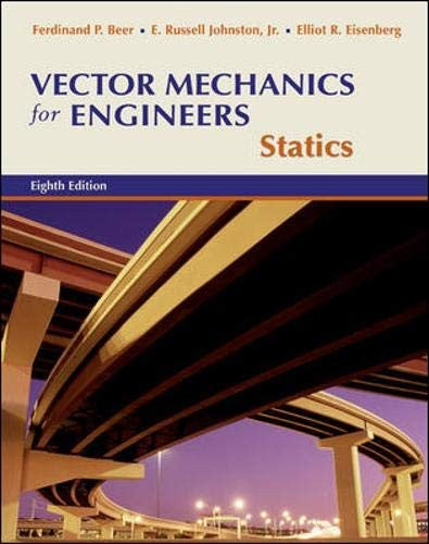 Vector Mechanics for Engineers: Statics