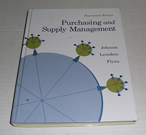 Purchasing and Supply Management