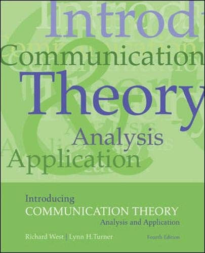 Introducing  Communication Theory: Analysis and Application