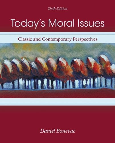 Today's Moral Issues