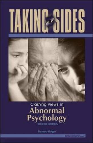Taking Sides: Clashing Views in Abnormal Psychology