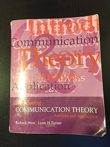Introducing Communication Theory: Analysis and Application