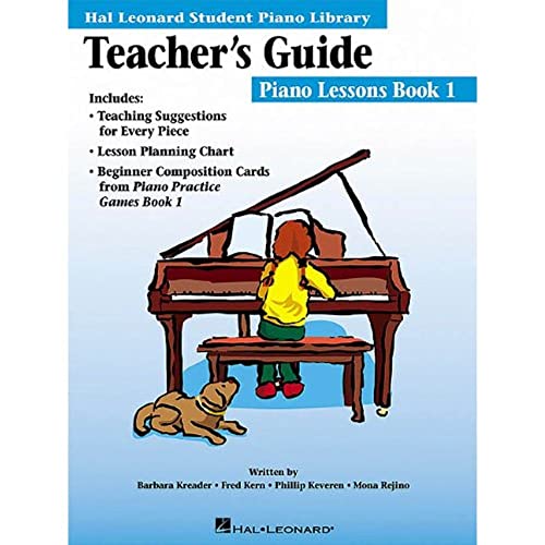 The Hal Leonard Student Piano Library Teacher's Guide: Book 1
