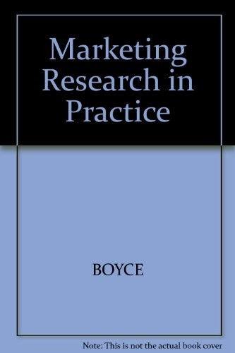 Marketing Research in Practice
