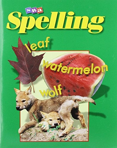 SRA Spelling, Student Edition (softcover), Grade 4
