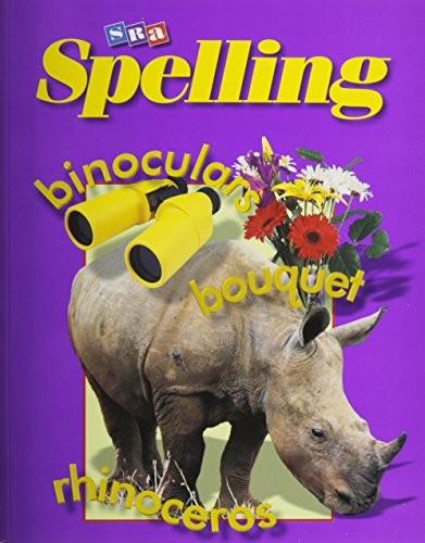 SRA Spelling, Student Edition (softcover), Grade 6