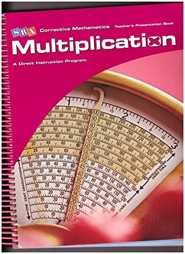 CORRECTIVE MATH - MULTIPLICATION PRESENTATION BOOK