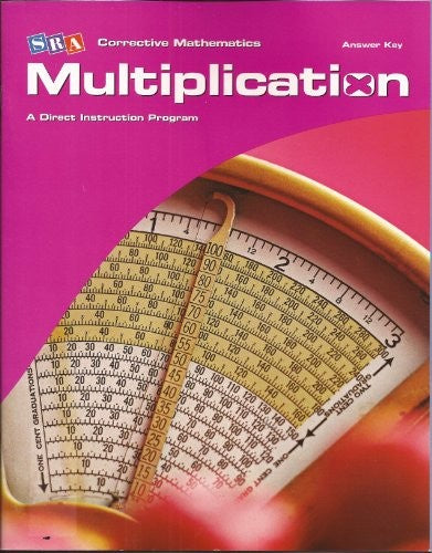 Corrective Mathematics Multiplication, Additional Answer Key