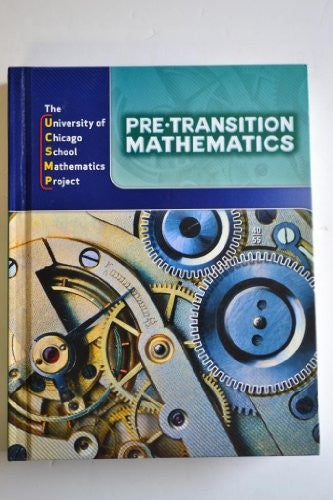 Pre-Transition Mathematics: Student Edition