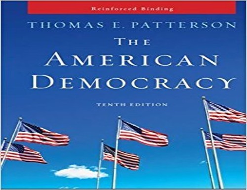 Patterson, The American Democracy (NASTA Reinforced High School Binding) (AP AMERICAN DEMOCRACY (US GOVERNMENT))