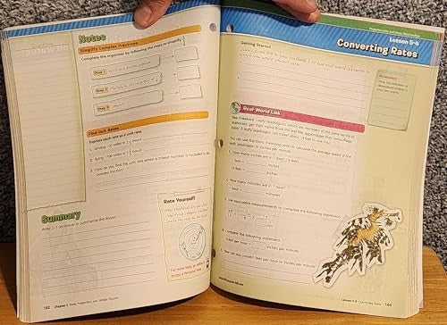 Glencoe Math Accelerated 2017, Interactive Study Guide