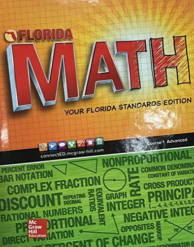 Florida MATH: Your Florida Standards Edition - Course 1 Advanced By ...