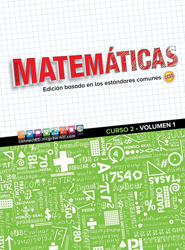 Glencoe Math, Course 2, Volume 1, Spanish Student Edition