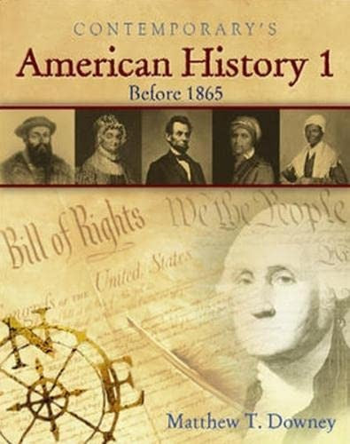 American History 1 (Before 1865), Hardcover Student Text Only