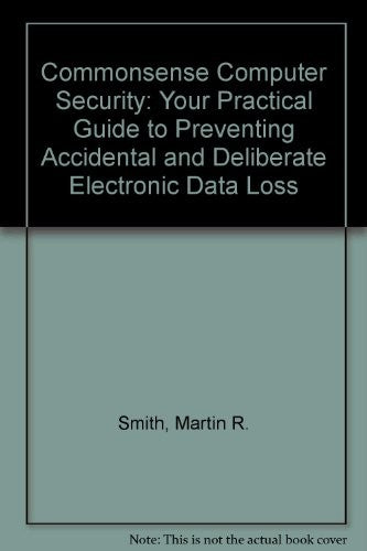 Commonsense Computer Security