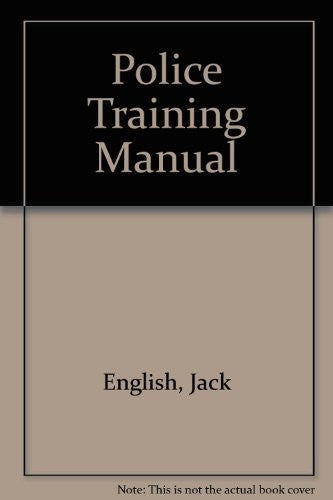 Police Training Manual