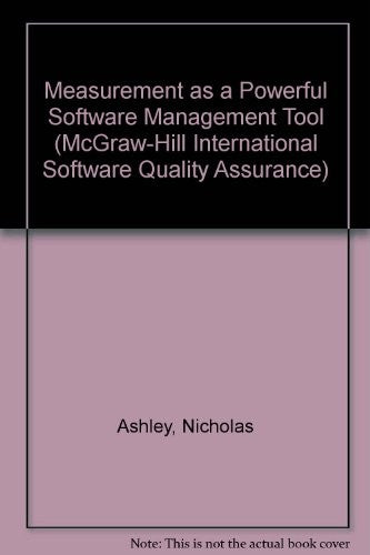 Measurement as a Powerful Software Management Tool