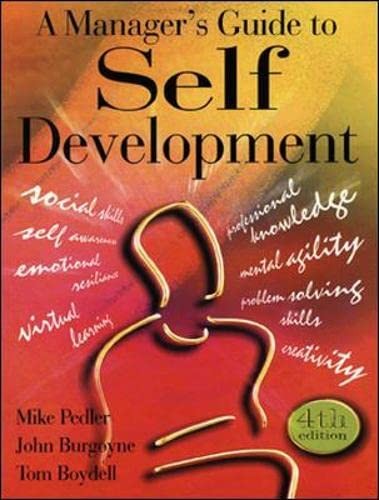 A Manager's Guide to Self-Development