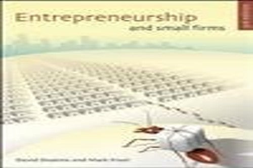 Entrepreneurship and Small Firms