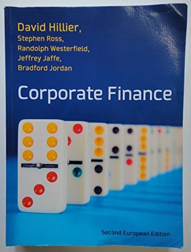 Corporate Finance European Edition by Hillier and Ross