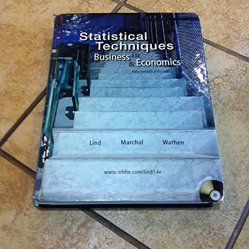 Statistical Techniques in Business and Economics with Student CD