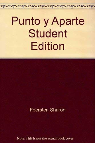 Punto y Aparte Student Edition