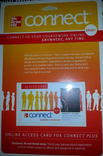 Connect 2-Semester Access Card for Anatomy & Physiology (Includes Apr & Phils Online Access)