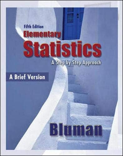 Elementary Statistics, A Brief Version