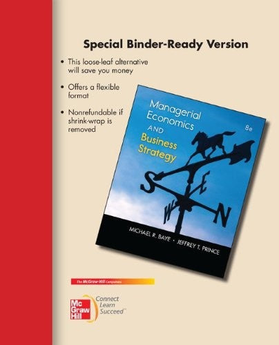 Managerial Economics and Business Strategy