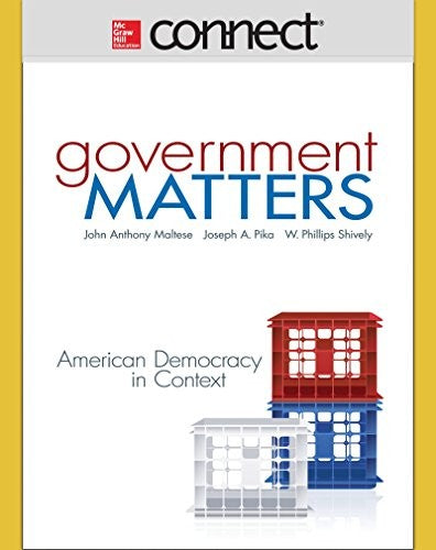 Connect 1-Semester Access Card for Government Matters