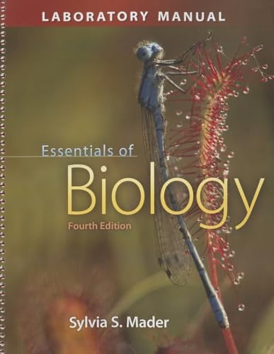 Lab Manual for Essentials of Biology