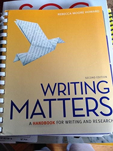 Writing Matters
