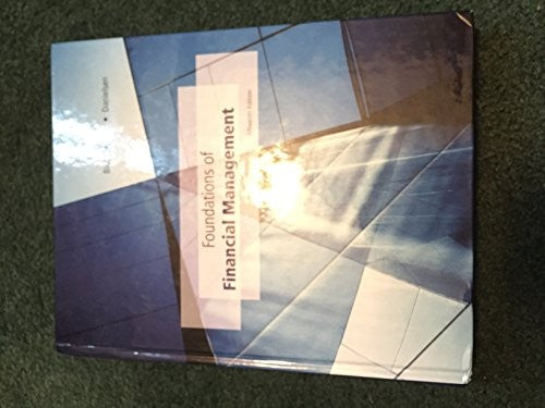 Foundations of Financial Management