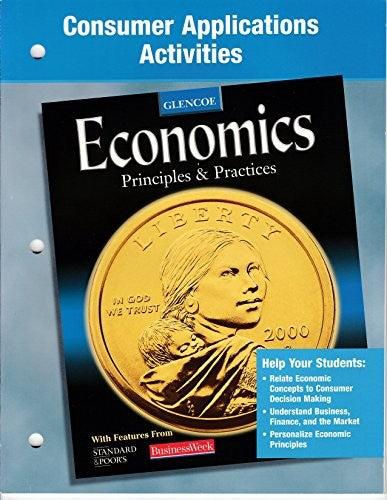 Economics: Principles and Practices : Consumer Application Activities